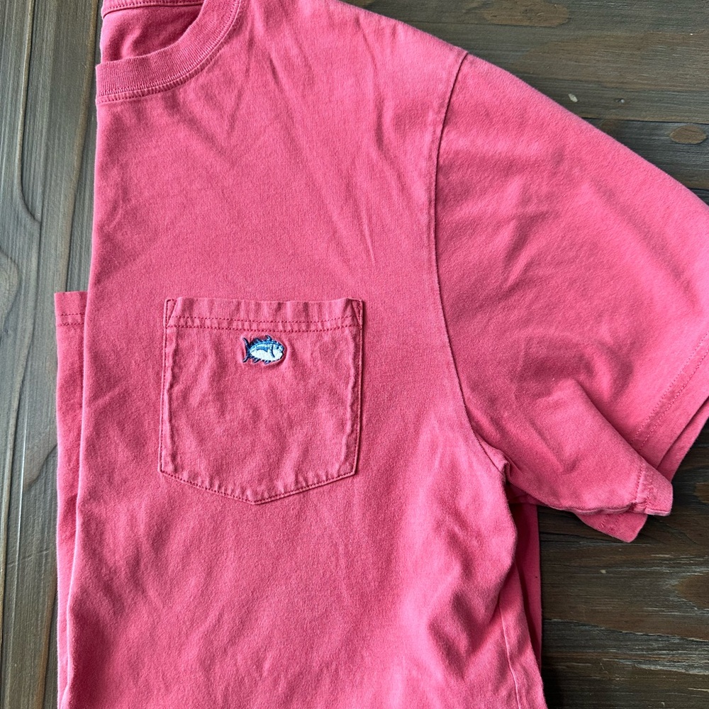 Southern Tide Salmon Tee Shirt